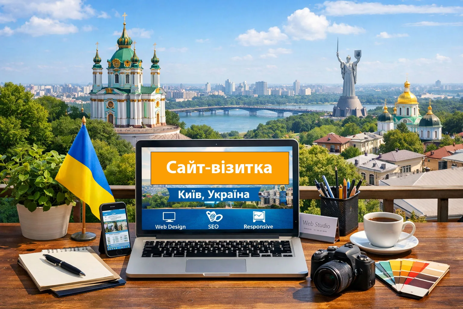 Сайт візитка – замовити сайт-візитку Київ, Україна